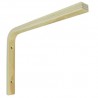 Wspornik półki drewniany naturalny 250x180mm mod. ELLE 25