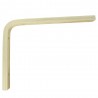 Wspornik półki drewniany naturalny 250x180mm mod. ELLE 25