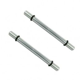 Wspornik półki szklanej stalowy chrom 150mm mod. ONE 2szt.