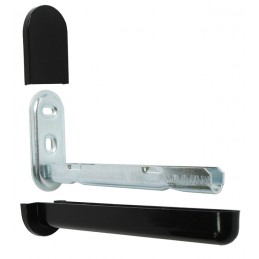 Wspornik półki czarny 160mm mod. PINOCCHIO 2szt.