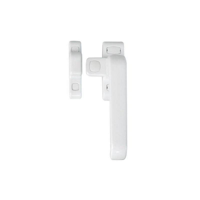 Klamka GAMMA aluminiowa biała Le.