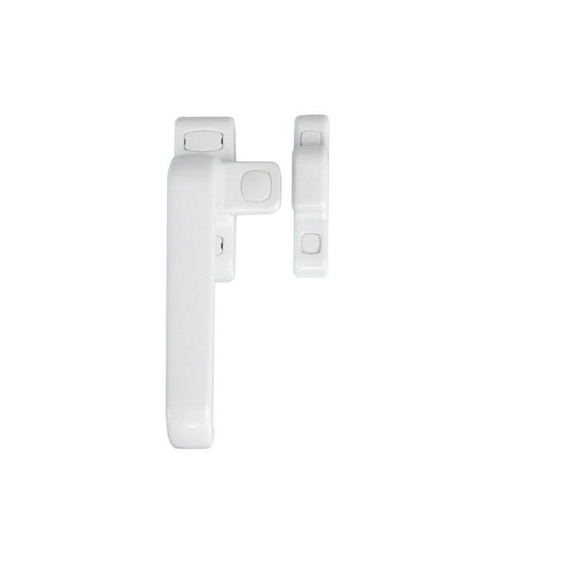 Klamka GAMMA aluminiowa biała Pr.