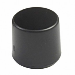 Nakładka meblowa okrągła 16mm czarna mod. 650