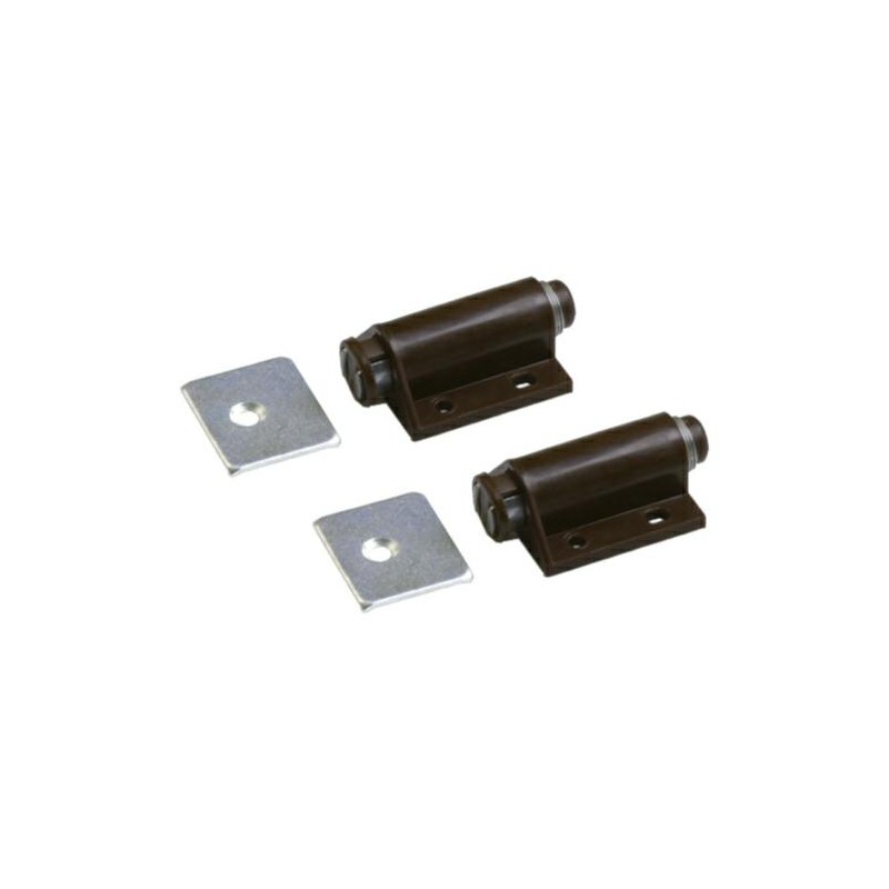 Zatrzask meblowy magnetyczny pojedynczy brązowy TIP-ON mod. 110 2szt.
