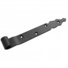 Zawias pasowy 250mm ozdobny czarny do fi. 14mm mod.7010