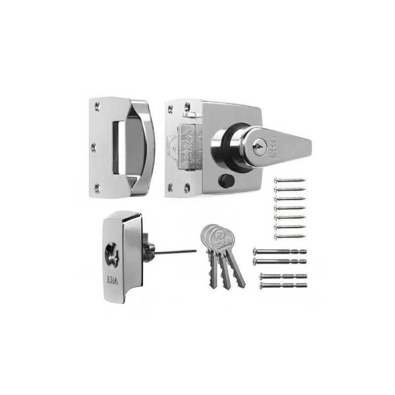 Zamek nawierzchniowy zatrzaskowy BS HS 40mm chrom