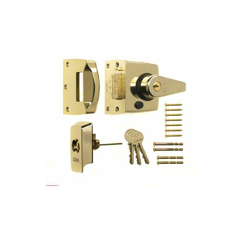 Zamek nawierzchniowy zatrzaskowy BS HS 40mm mosiężny