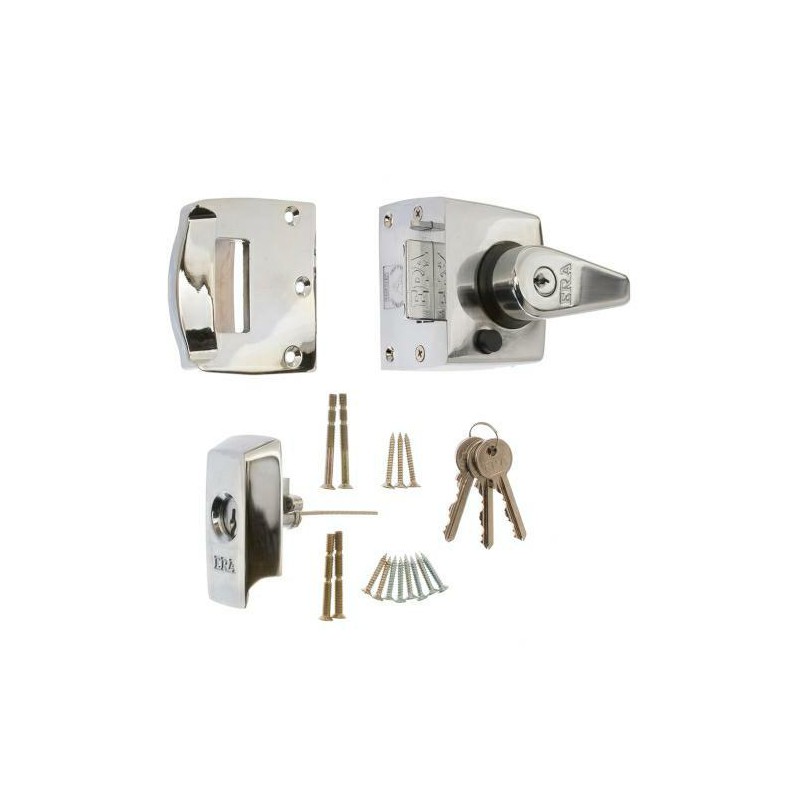 Zamek nawierzchniowy zatrzaskowy BS HS 60mm chrom DIS