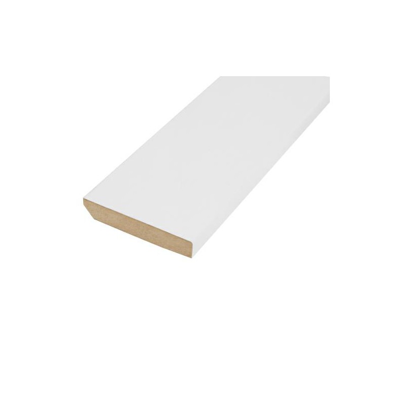 Listwa przypod.70x10-2,23M MDF/ML biała