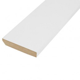 Listwa przypod.90x13-2,23M MDF/ML biała