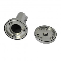 Odbój magnetyczny nikiel satyna 75mm odbojnik podłogowy / ścienny mod.711