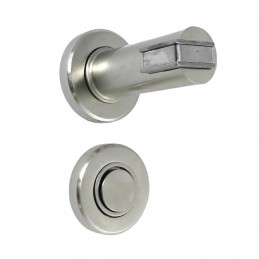 Odbój magnetyczny nikiel satyna 75mm odbojnik podłogowy / ścienny mod.711