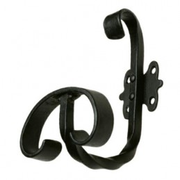 Wieszak ścienny rustykalny czarny 120x80mm mod. 101