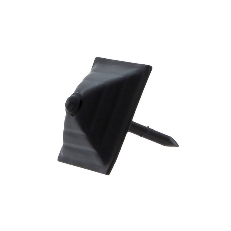 Ćwiek gwóźdź ozdobny piramida 40x40mm czarny mod.6