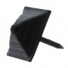 Ćwiek gwóźdź ozdobny piramida 40x40mm czarny mod.6