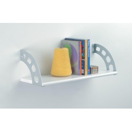 Wspornik półki stalowy biały 190x180mm mod. BOOMERANG 20 2szt.