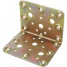 Łącznik kątowy do belek 80x80x100x2,2mm żółty ocynk mod.304