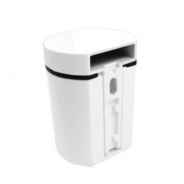 Podpórka regulowana biała do półdek 1-38mm 2szt. mod. BASKET 5 ref.449