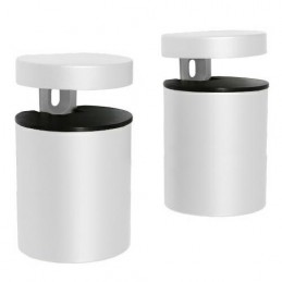 Podpórka regulowana biała do półdek 1-38mm 2szt. mod. BASKET 5 ref.449