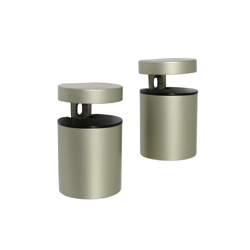 Podpórka regulowana niklowana do półdek 1-38mm 2szt. mod. BASKET 5 Ref.449