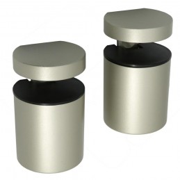 Podpórka regulowana niklowana do półdek 1-38mm 2szt. mod. BASKET 5 Ref.449