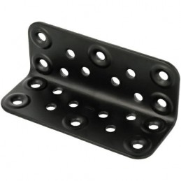 Łącznik kątowy do belek 40x40x100x2,2mm czarny mod.304