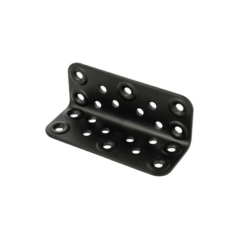 Łącznik kątowy do belek 40x40x100x2,2mm czarny mod.304