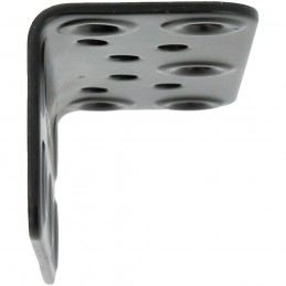 Łącznik kątowy do belek 40x40x100x2,2mm czarny mod.304