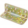 Łącznik kątowy do belek 40x40x100x2,2mm żółty ocynk mod.304