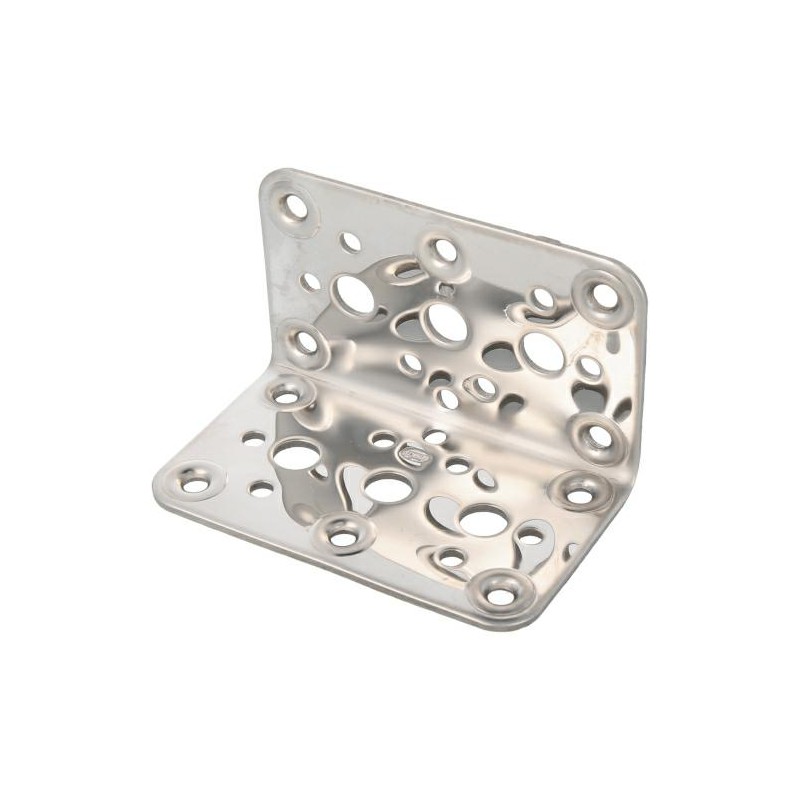 Łącznik kątowy do belek 60x60x100x2,2mm inox mod.304