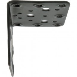 Łącznik kątowy do belek 80x80x100x2,2mm czarny mod.304