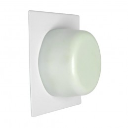 Odbój przyklejany kremowy / biały inox odbojnik ścienny mod. 405