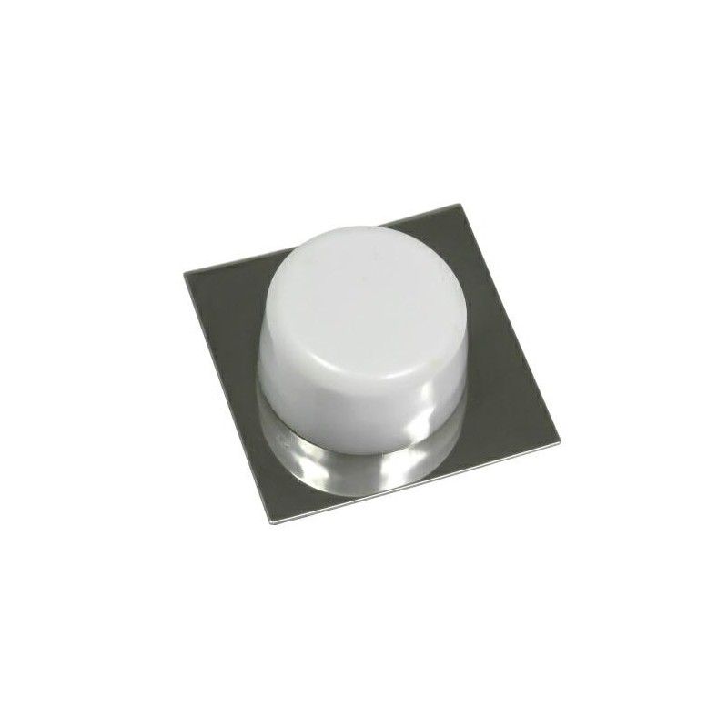 Odbój przyklejany biały / chrom odbojnik ścienny mod. 405