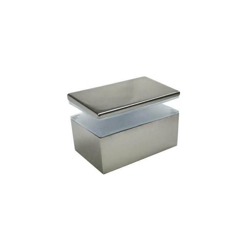 Podpórka do szkła 8-16mm nikiel satyna mod. RM01A