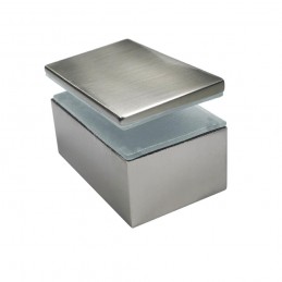 Podpórka do szkła 8-16mm nikiel satyna mod. RM01A