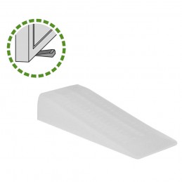 Klin drzwiowy meblowy transparentny 2szt. mod. 170 DIS