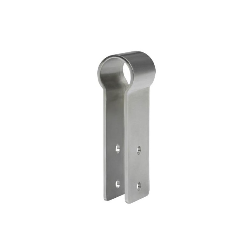 Łącznik kabiny 120x40x3mm do płyt 13mm INOX ze śrubami mod.201