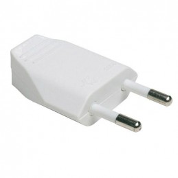 Wtyczka elektr.3270 biała dis