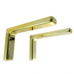 Wspornik półki złoty 114x180mm mod. LEONARDO, 2szt.