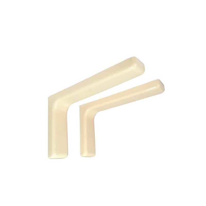 Wspornik półki kość słoniowa 114x180mm mod. LEONARDO, 2szt.