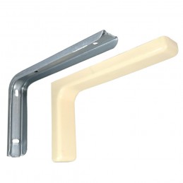 Wspornik półki kość słoniowa 114x180mm mod. LEONARDO, 2szt.