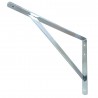 Wspornik półki wzmocniony stalowy cynkowany 400x275mm mod. 9