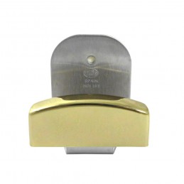 Wieszak pojedynczy przyklejany / przykręcany INOX / złoty 50x40mm mod. 8
