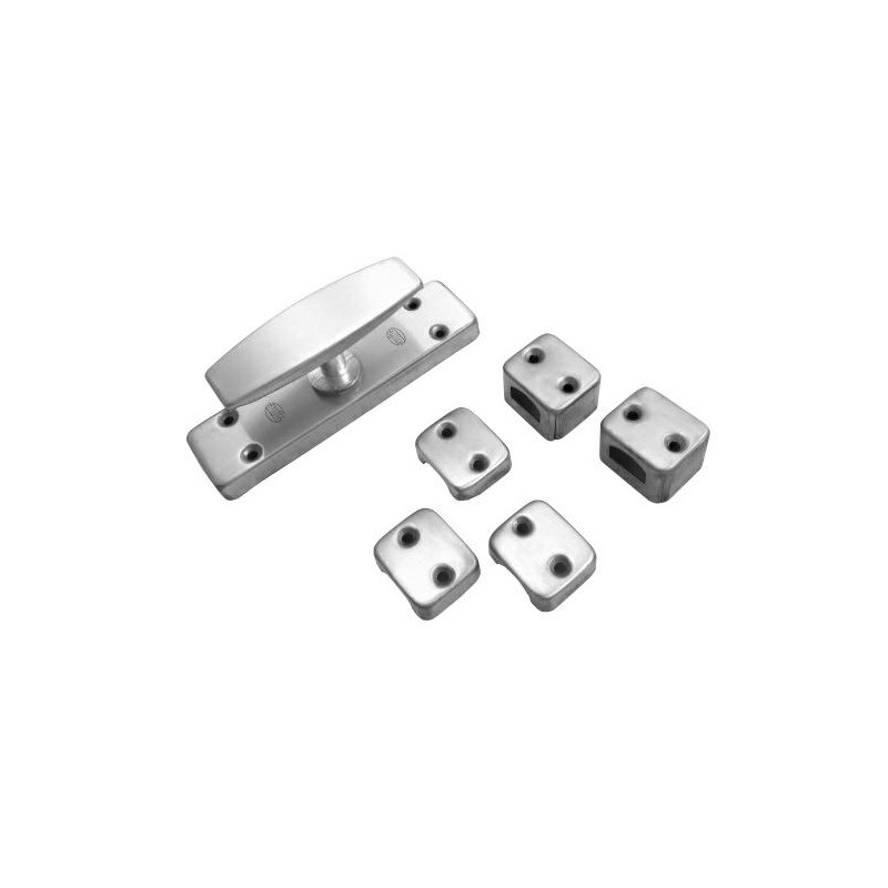 Klamka z zamknięc. zasuwnicy 18 wys. nik