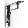 Wspornik półki stalowy chrom 180x230mm PALLADIO 23