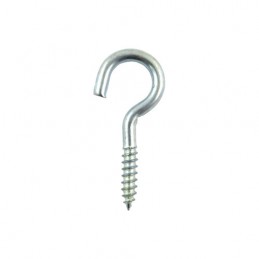 Haczyki półpełne 2,5x29mm cynkowane półoczka wkręcane 26szt.