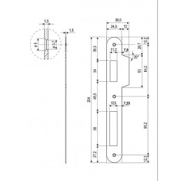Zaczep SICURREZA F25/204 naj mos