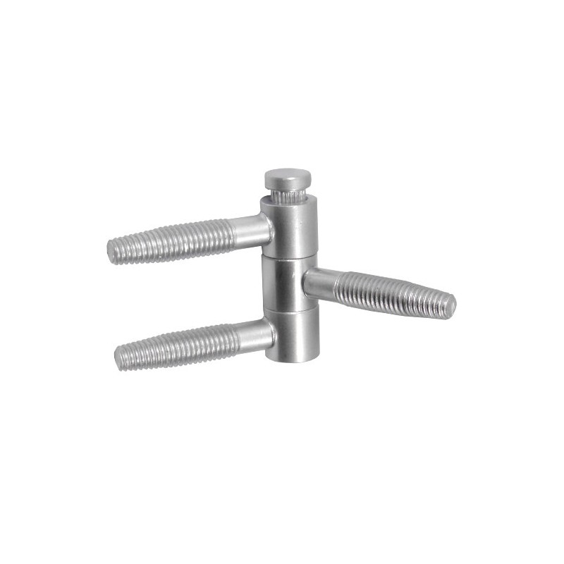 Zawias wkręcany 13x38 chrom mat AGB Tria