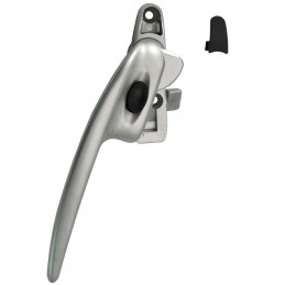 Klamka okienna z blokadą Select Cockspur lewa chrom satyna