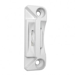 Zaczep Cockspur metal flat keep biały